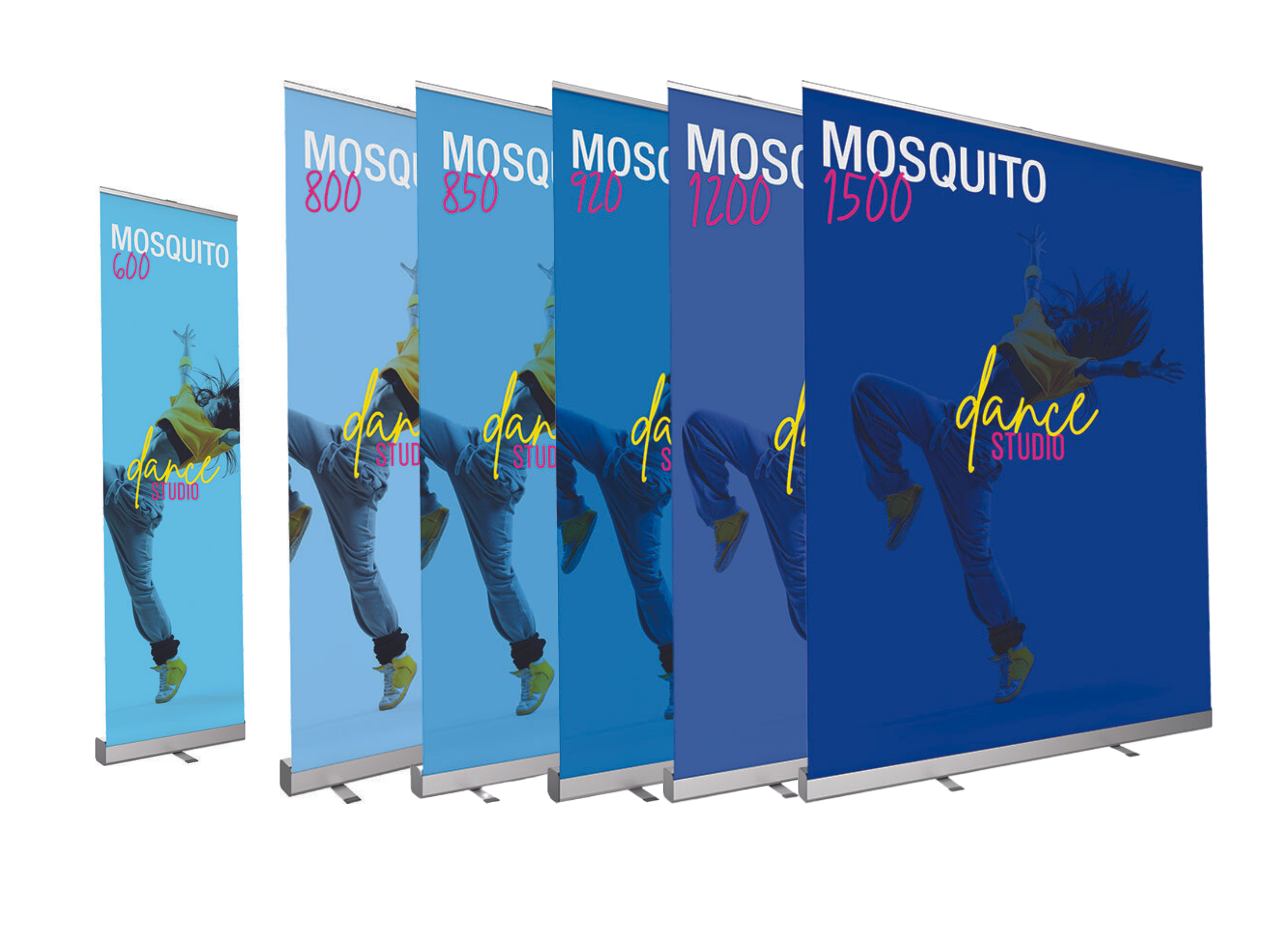 Blue Retractable Banner